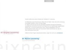 Tablet Screenshot of leixnering.at